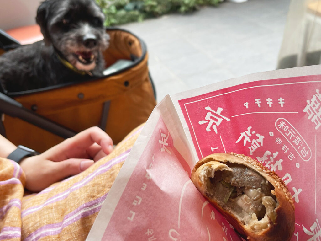 KIKICHA TOKYO キキチャトーキョー は愛犬と一緒に台湾スイーツを楽しめます！豆花と胡椒餅が美味しかった！